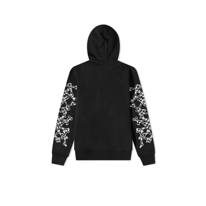 Amiri Checkered Bones Hoodie (Black)