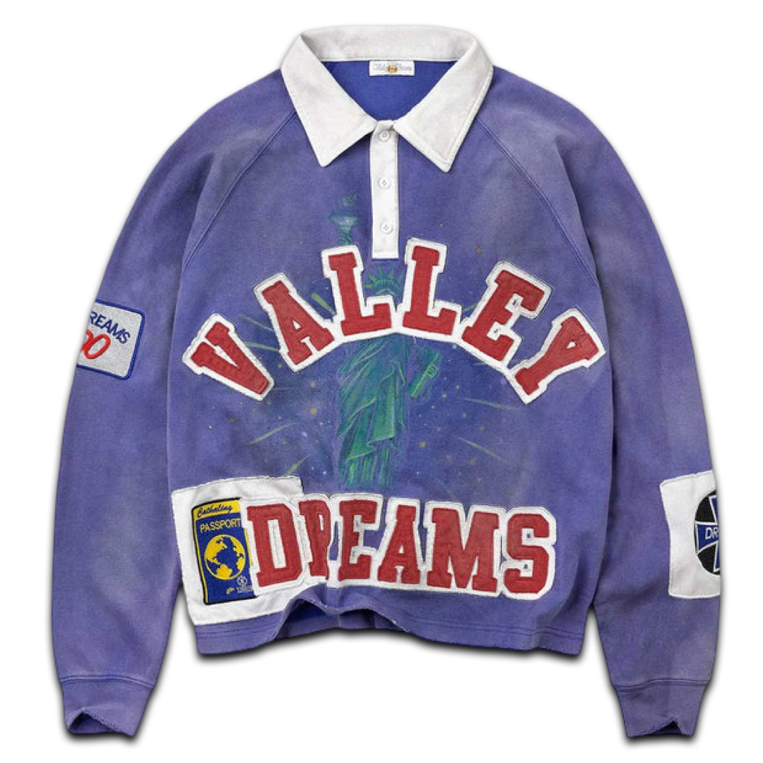 Vale Forever Valley Dreams Ben Rugby Polo Shirt (Blue)