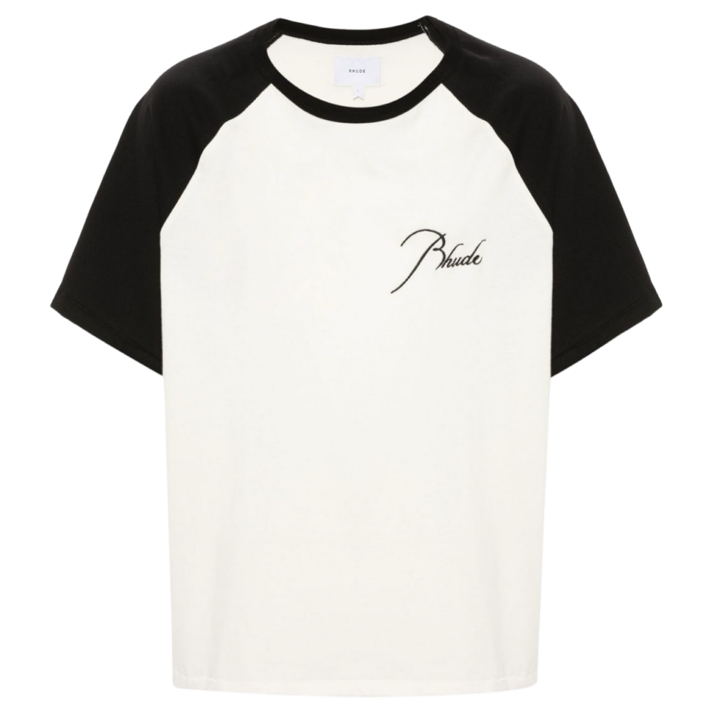 Rhude Raglan Tee (Black/Off-White)