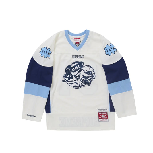 Supreme Mitchell & Ness NCAA Hockey Jersey (White)