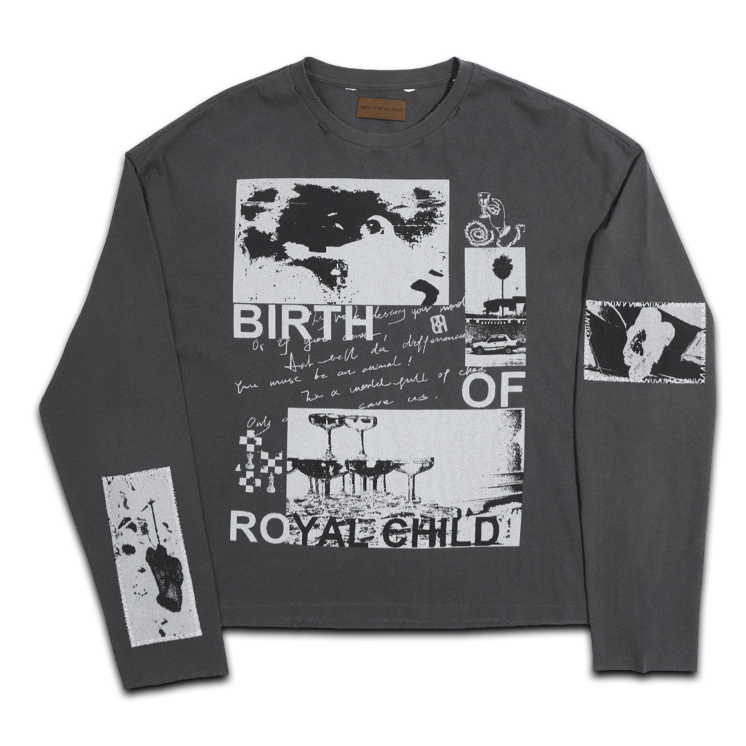 Birth of Royal Child 90s Hollywood Long Sleeve