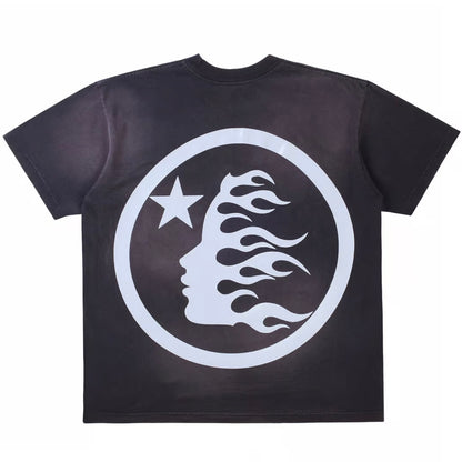 Hellstar Gel Sport Logo Tee Black/Blue