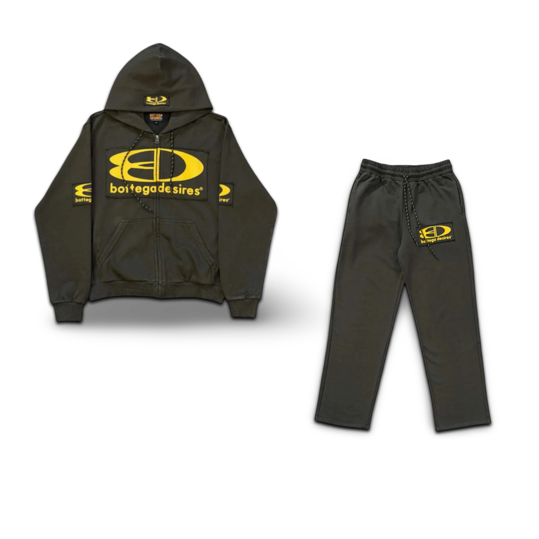 Bottega Desires Tech Suit (Off-Black)