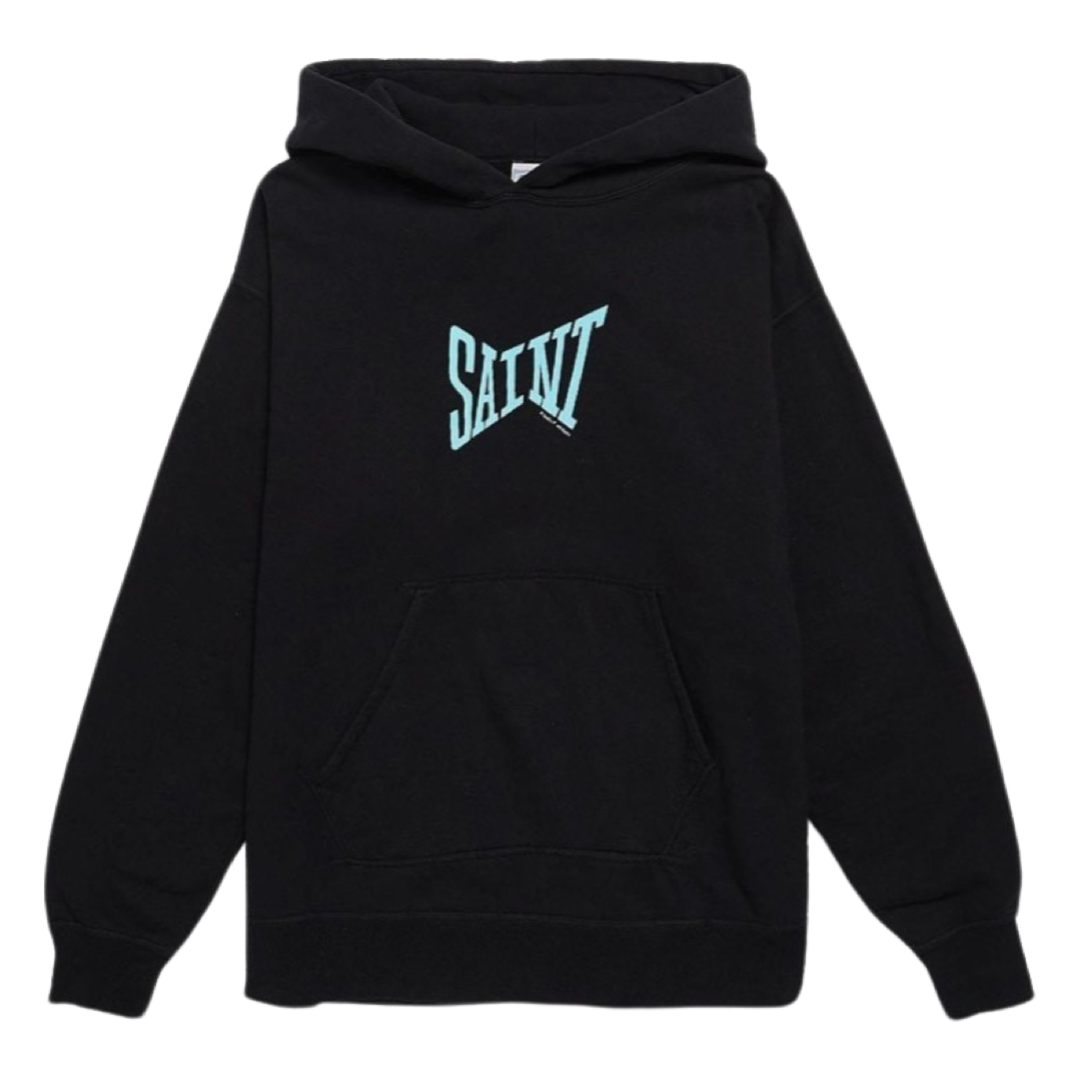 Saint Michael Sky Blue Logo Hoodie