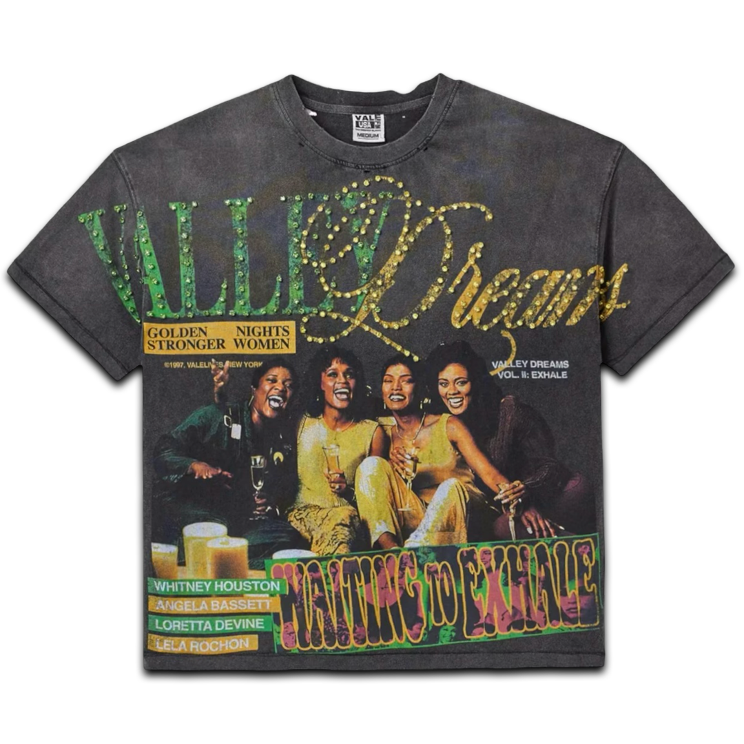 Vale Forever Xhale Bling Tee (Black)