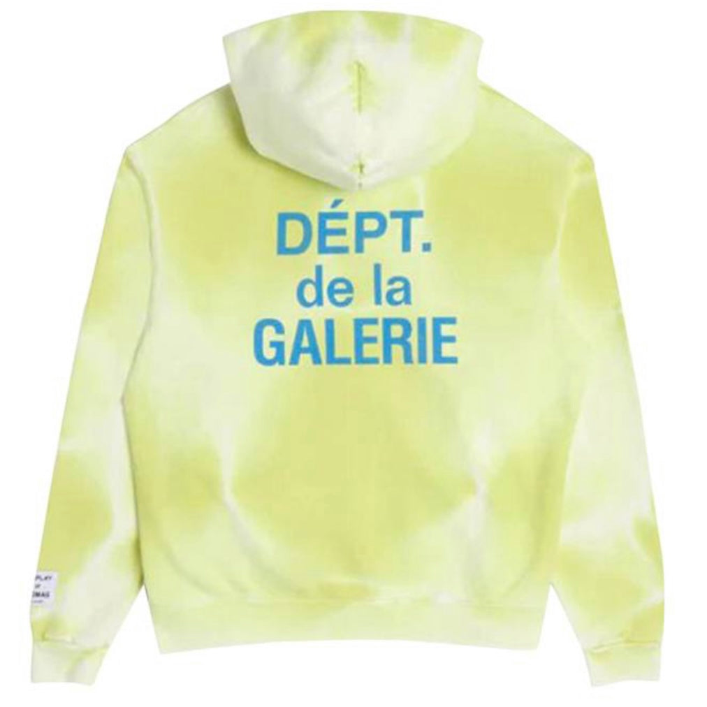 Gallery Dept. French Zip Up Hoodie Lime Green