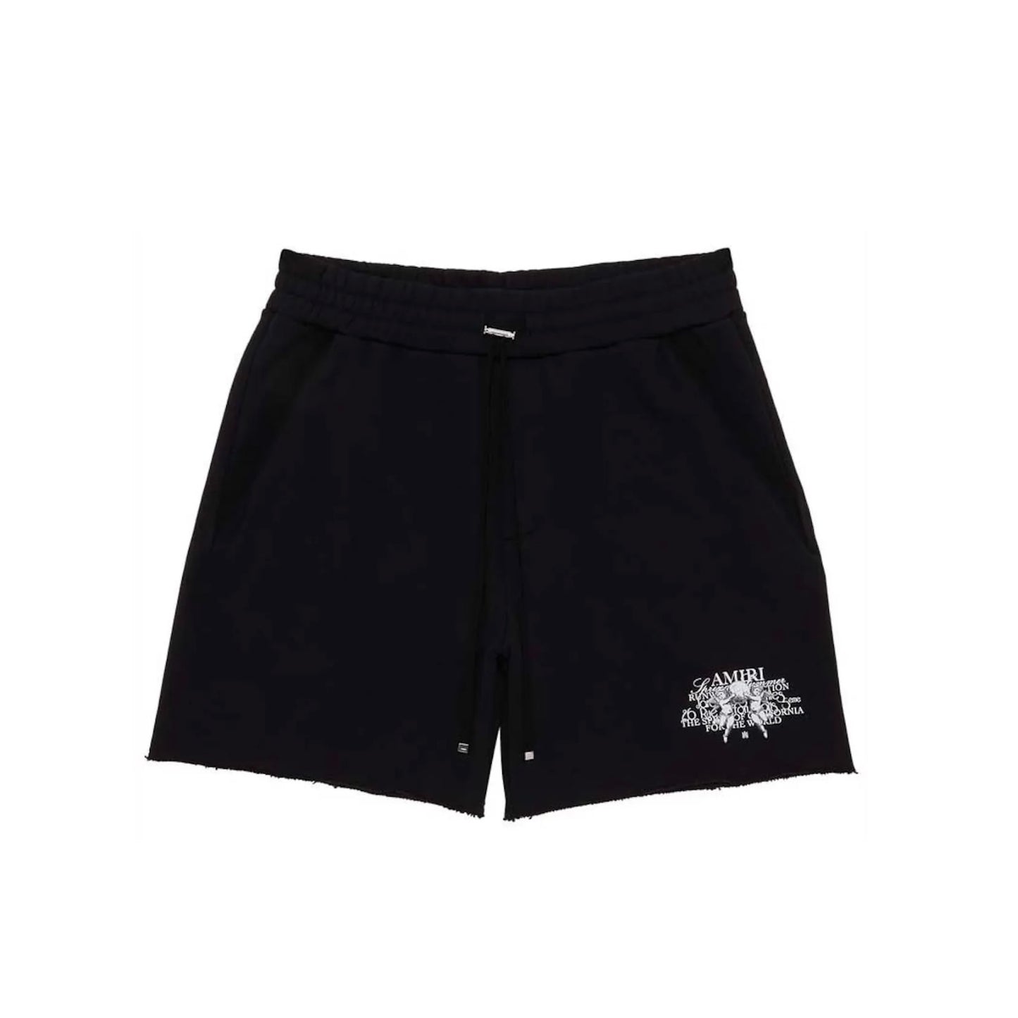 Amiri Cherub Text Sweat Short "Black"