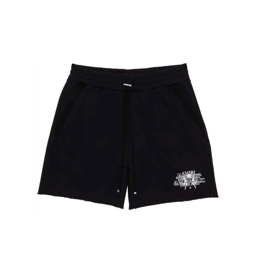 Amiri Cherub Text Sweat Short "Black"