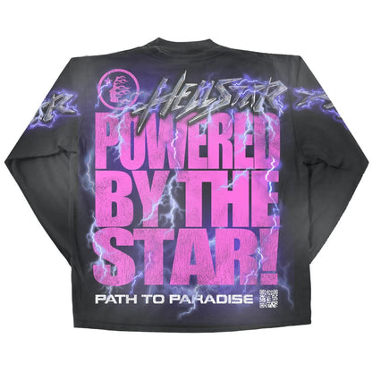 Hellstar Powered By The Star Longsleeve Black