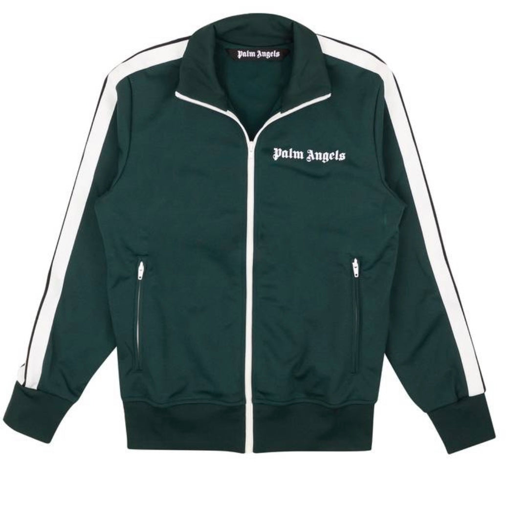 Palm Angels Classic Track Jacket “Forest Green”