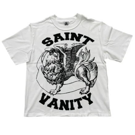 Saint Vanity White & Black Tee