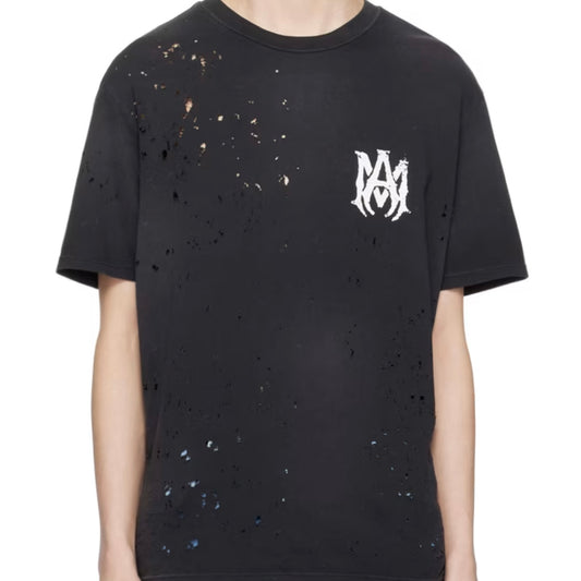 Amiri 'Shotgun' Tee (Faded Black)