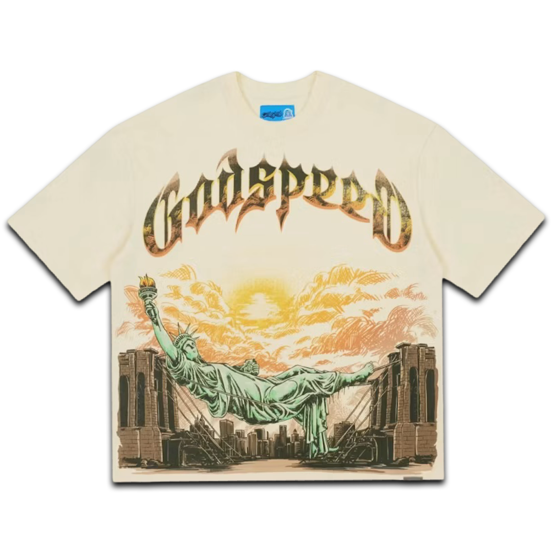 Godspeed Burnt Bridges Tee (Cream)