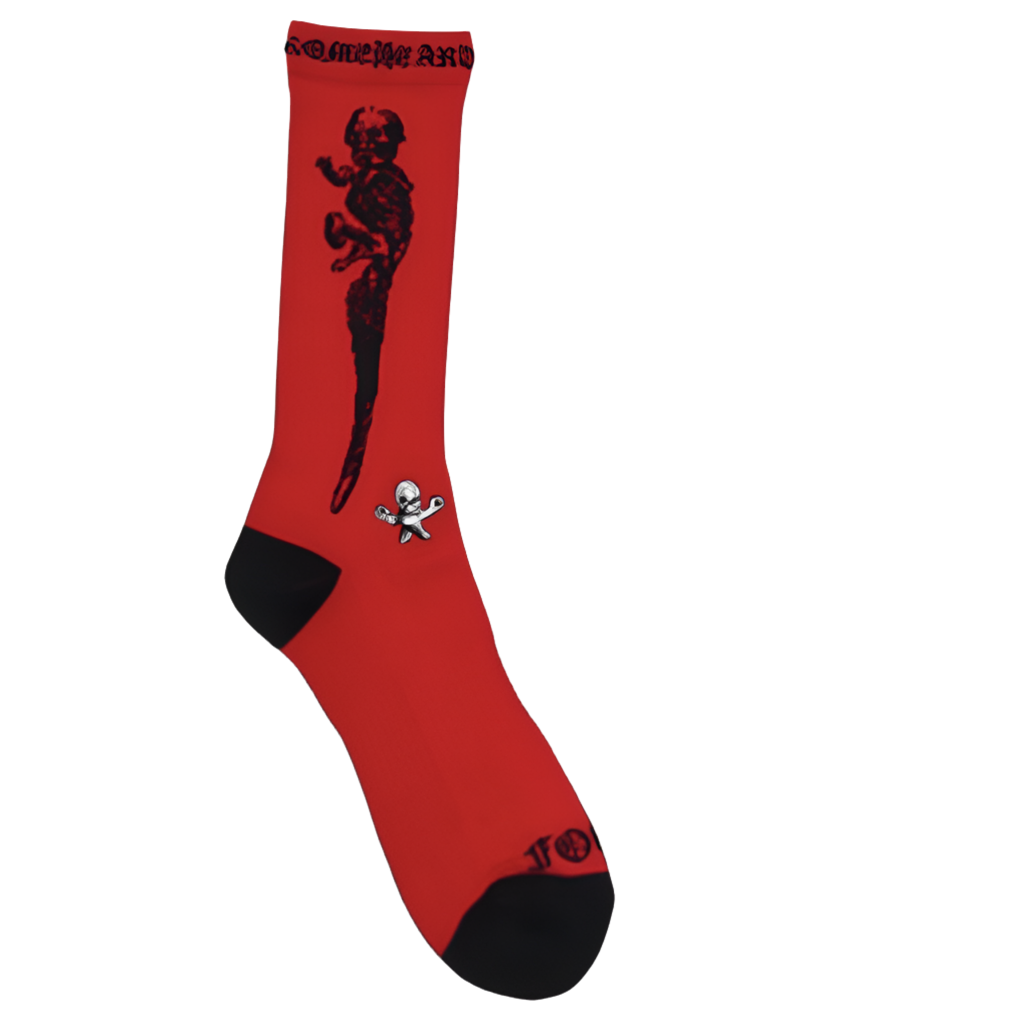 Chrome Hearts Socks FOTI "Red"