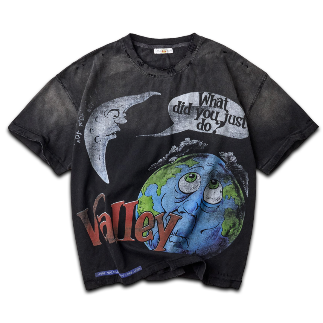 Vale Forever “World Peace” Tee (Aged Black)