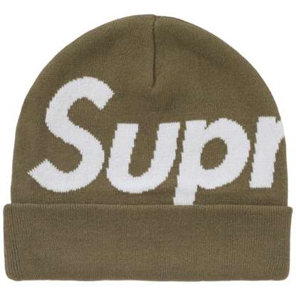 Supreme Big Logo Beanie (Olive)