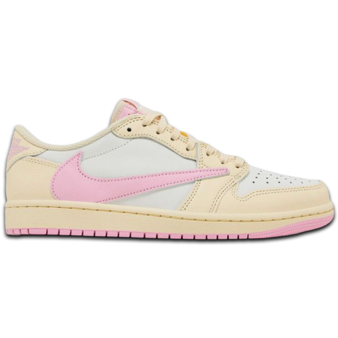 Travis Scott x Jordan 1 Retro Low “Shy Pink”
