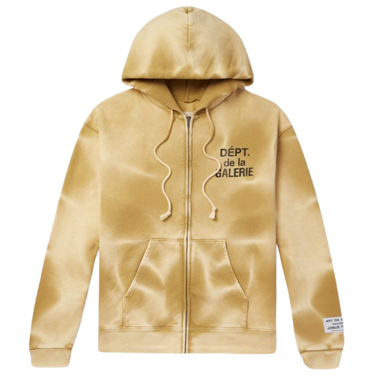 Gallery Dept. French Sun Dried Zip Up Hoodie