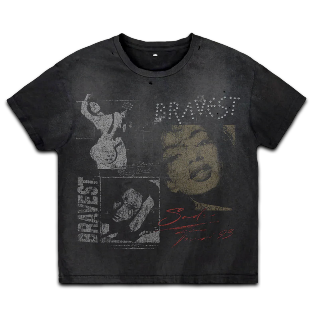 Bravest Black Paradise Tee