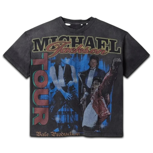 Vale Forever Michael Jackson Thriller Tee (Aged Black)