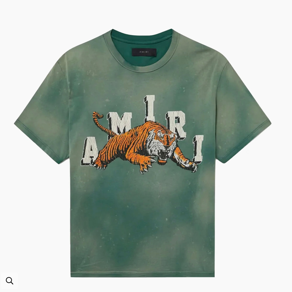 Amiri Tiger Tee "Green"