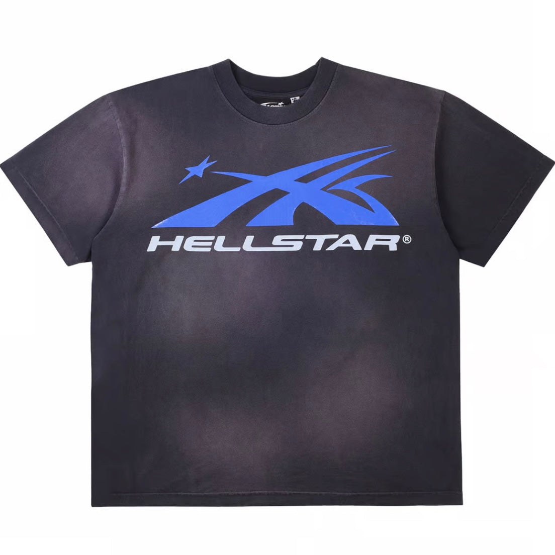 Hellstar Gel Sport Logo Tee Black/Blue