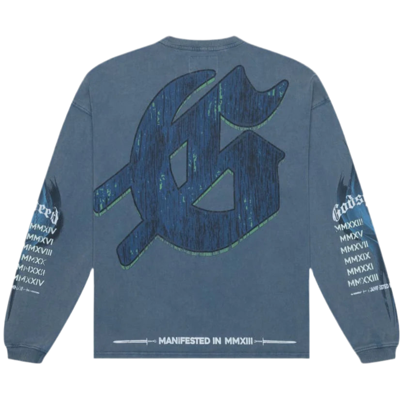 GodSpeed 'Dobermann's' Longsleeve (Turquoise)