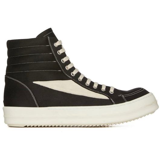 Rick Owens DRKSHDW Lido Vintage High Sneakers “Black Milk SS24”