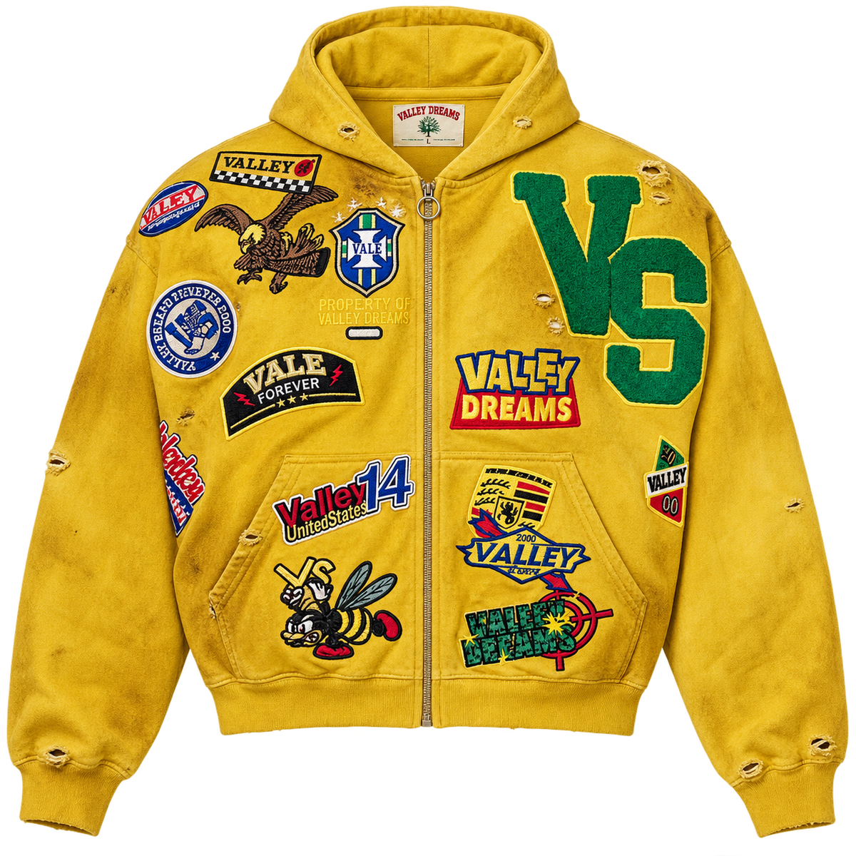 Vale Forever Doodle Zip Up