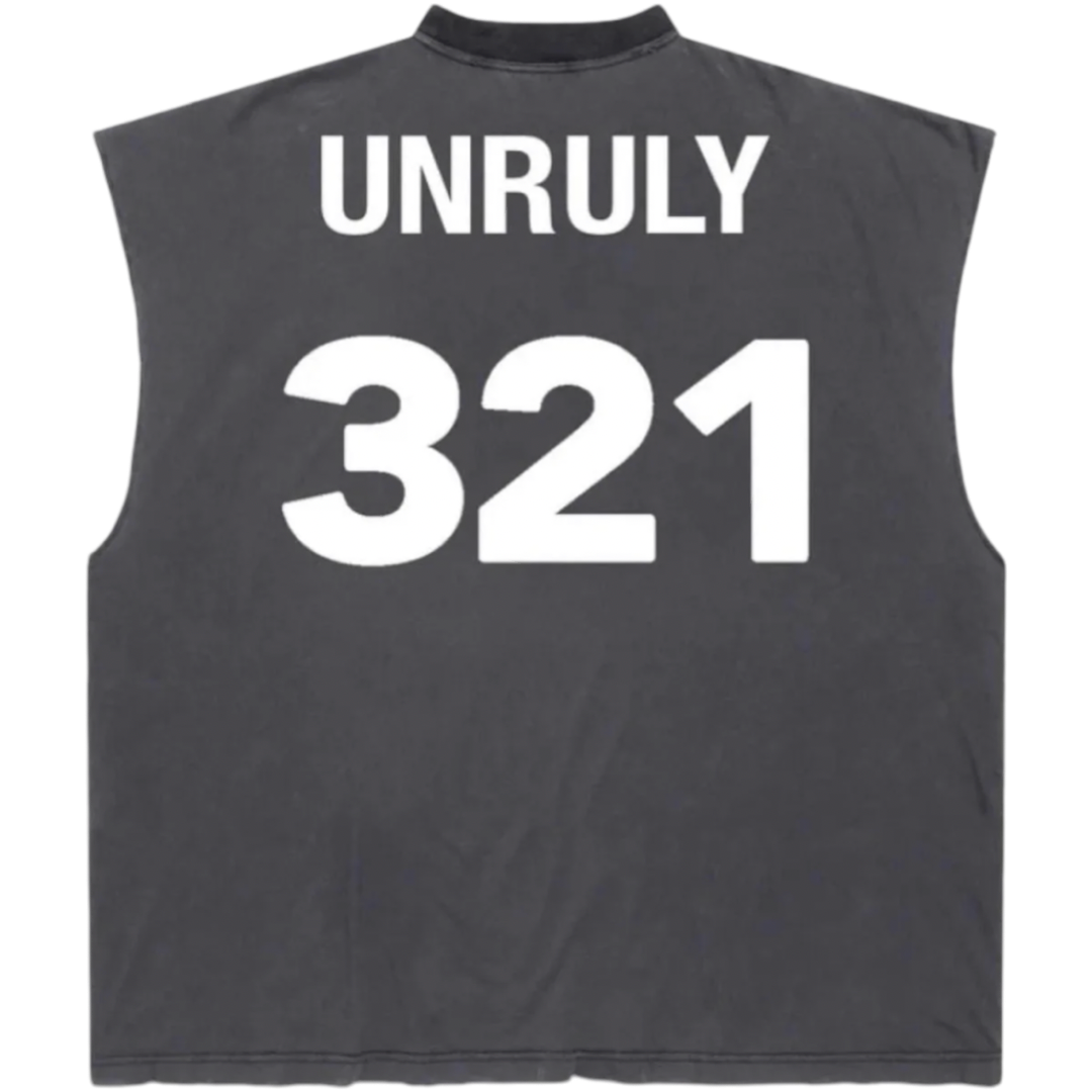 Bottega Desires ‘Unruly' Sleeveless Tee (Vintage Black)