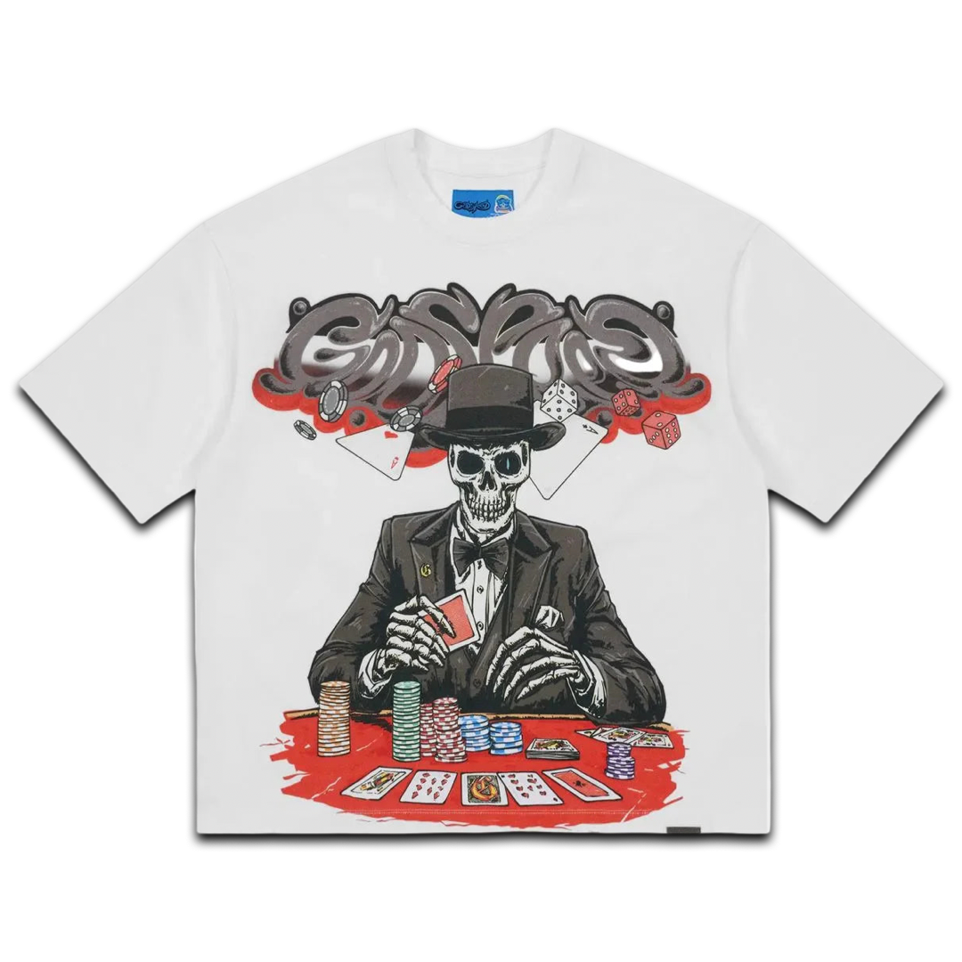 Godspeed High Stakes Tee (White)