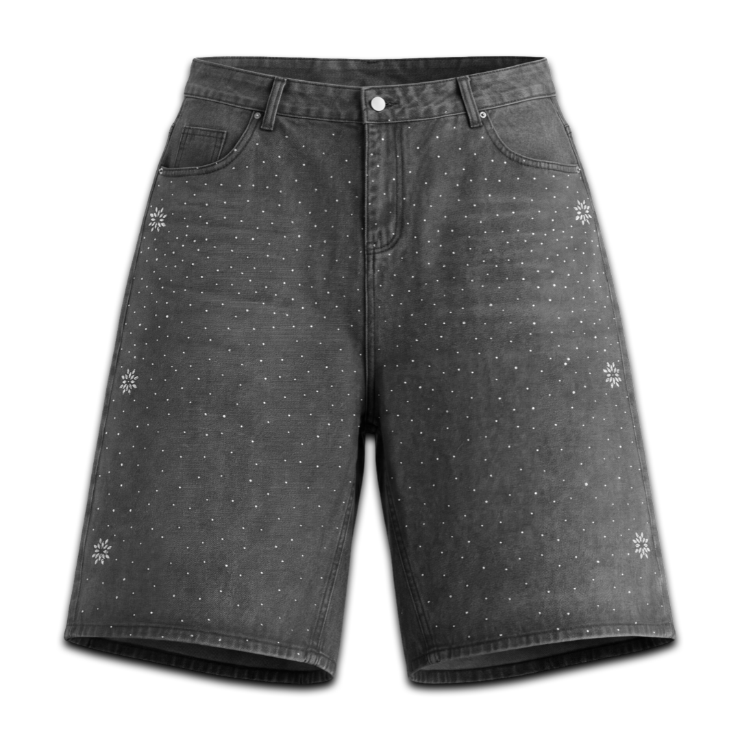 Fraternal Sparkling Jorts (Grey)