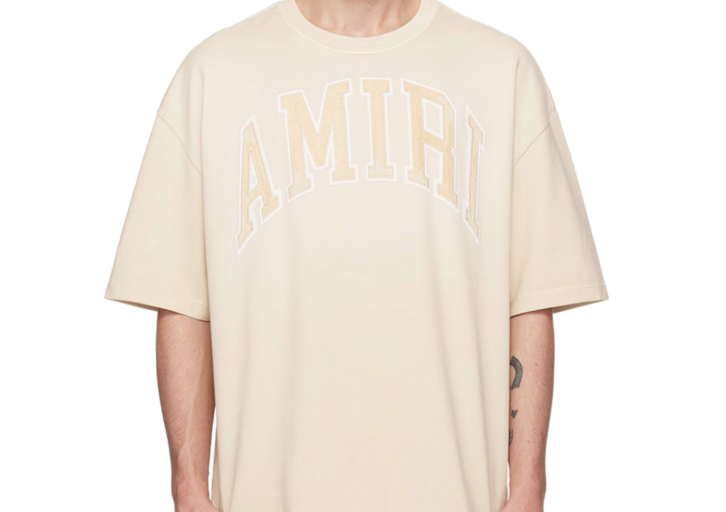 Amiri Vintage Oversized Tee (Birch)