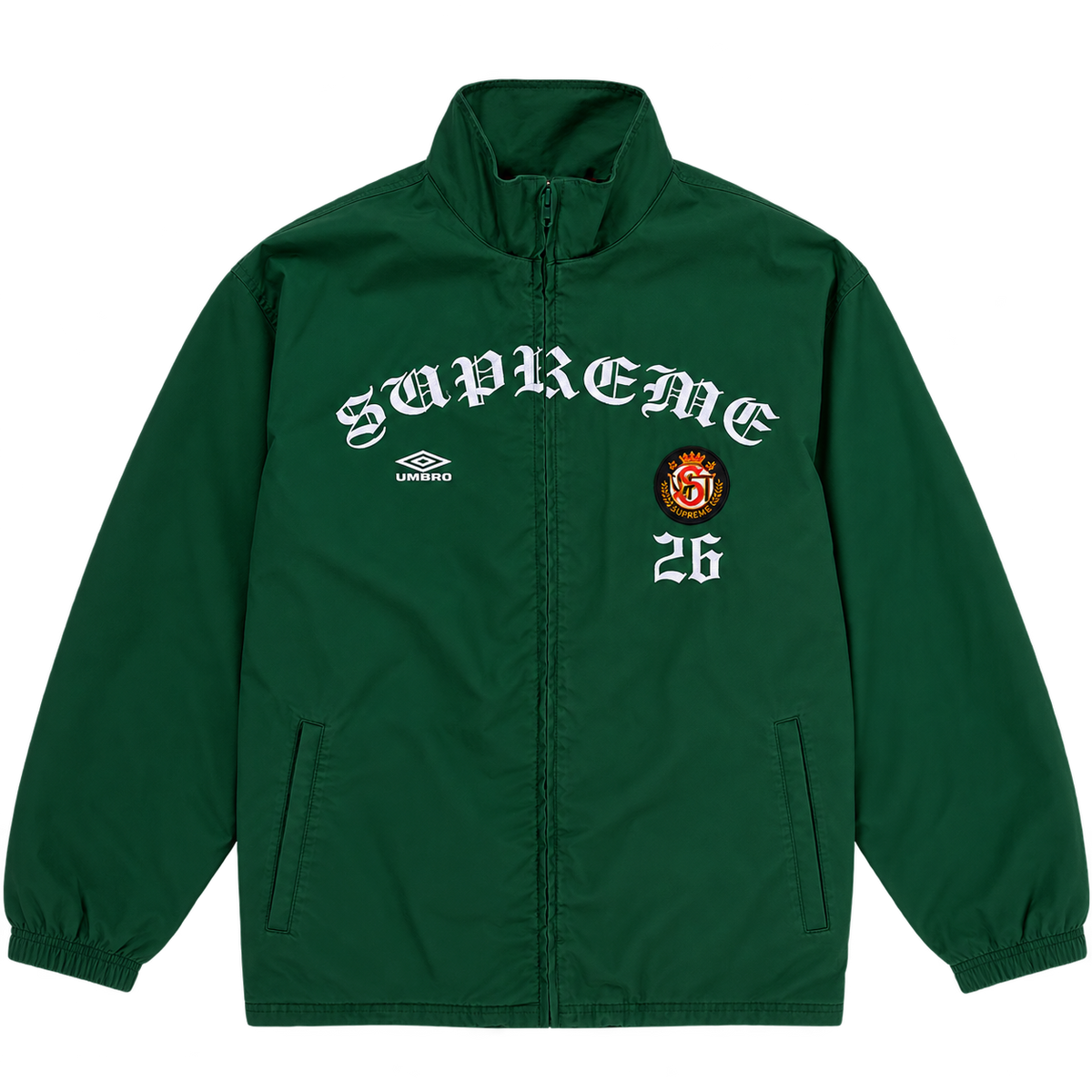 Supreme x Umbro Cotton Ripstop Track Jacket & Pant Set 'Green'