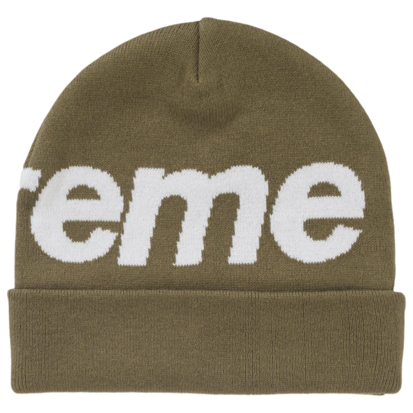 Supreme Big Logo Beanie (Olive)