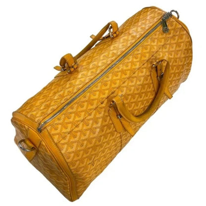 Goyard Croisiere 50 Duffle Bag "Mustard"