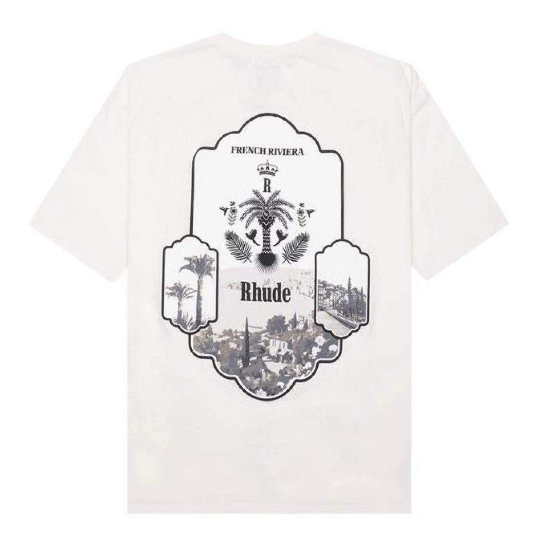 Rhude Azur Mirror T-Shirt "Off-White"