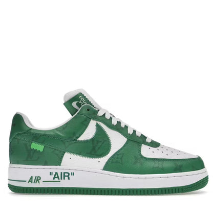 Louis Vuitton Nike Air Force 1 Low By Virgil Abloh White Green