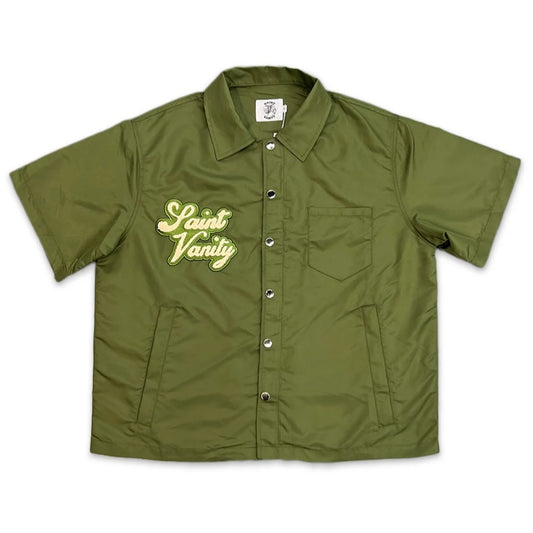 Saint Vanity Wind Breaker Jacket (Green)