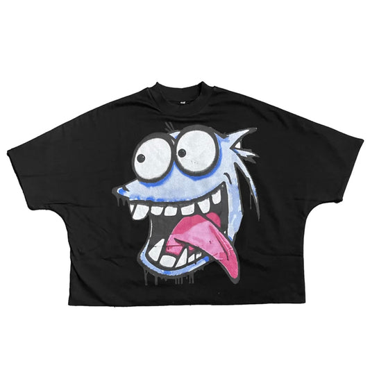 Billionaire Studios Blue Dog Tee (Black)