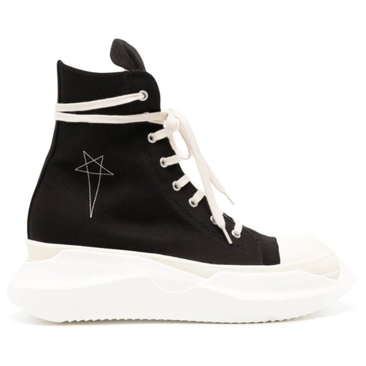 Rick Owens DRKSHDW Star-Embroidered Lace-Up Sneakers