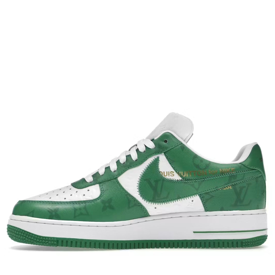 Louis Vuitton Nike Air Force 1 Low By Virgil Abloh White Green