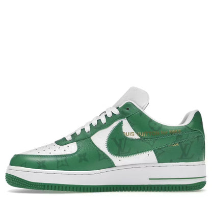 Louis Vuitton Nike Air Force 1 Low By Virgil Abloh White Green