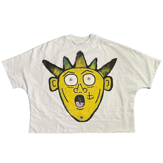 Billionaire Studios Yellow Head Tee (White)