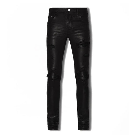 Amiri MX1 Coated Jeans "Black/Black"