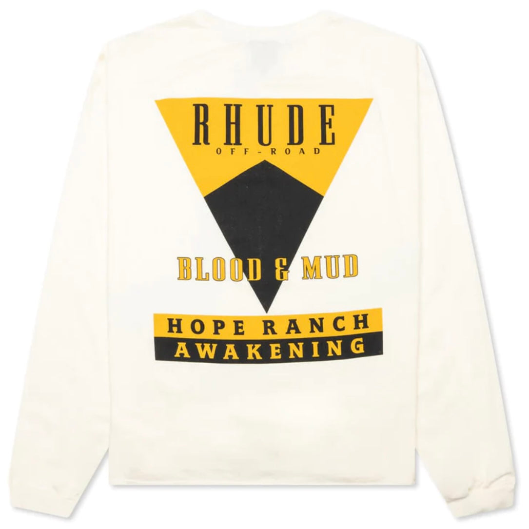 Rhude Blood & Mud Longsleeve Tee