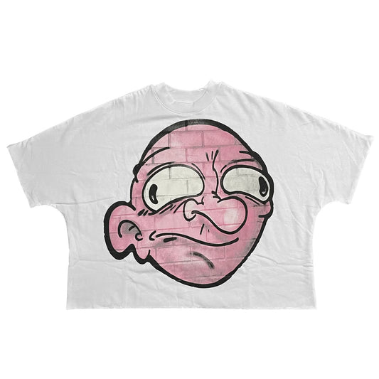 Billionaire Studios Pink Head Tee (White)