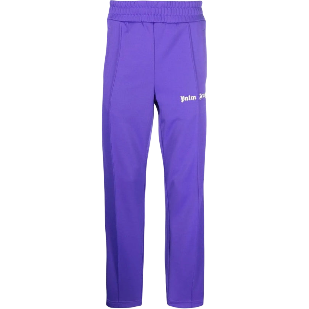 Palm Angels Classic Track Pants (Purple/White)