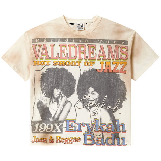 Vale ‘Hot Shoot of Jazz’ Tour Tee (Cream)