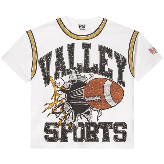 Vale Football Bling Tee (White)